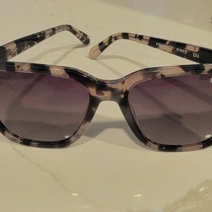 Quay, Polarized Sunglasses, Milky Tortoise Frame